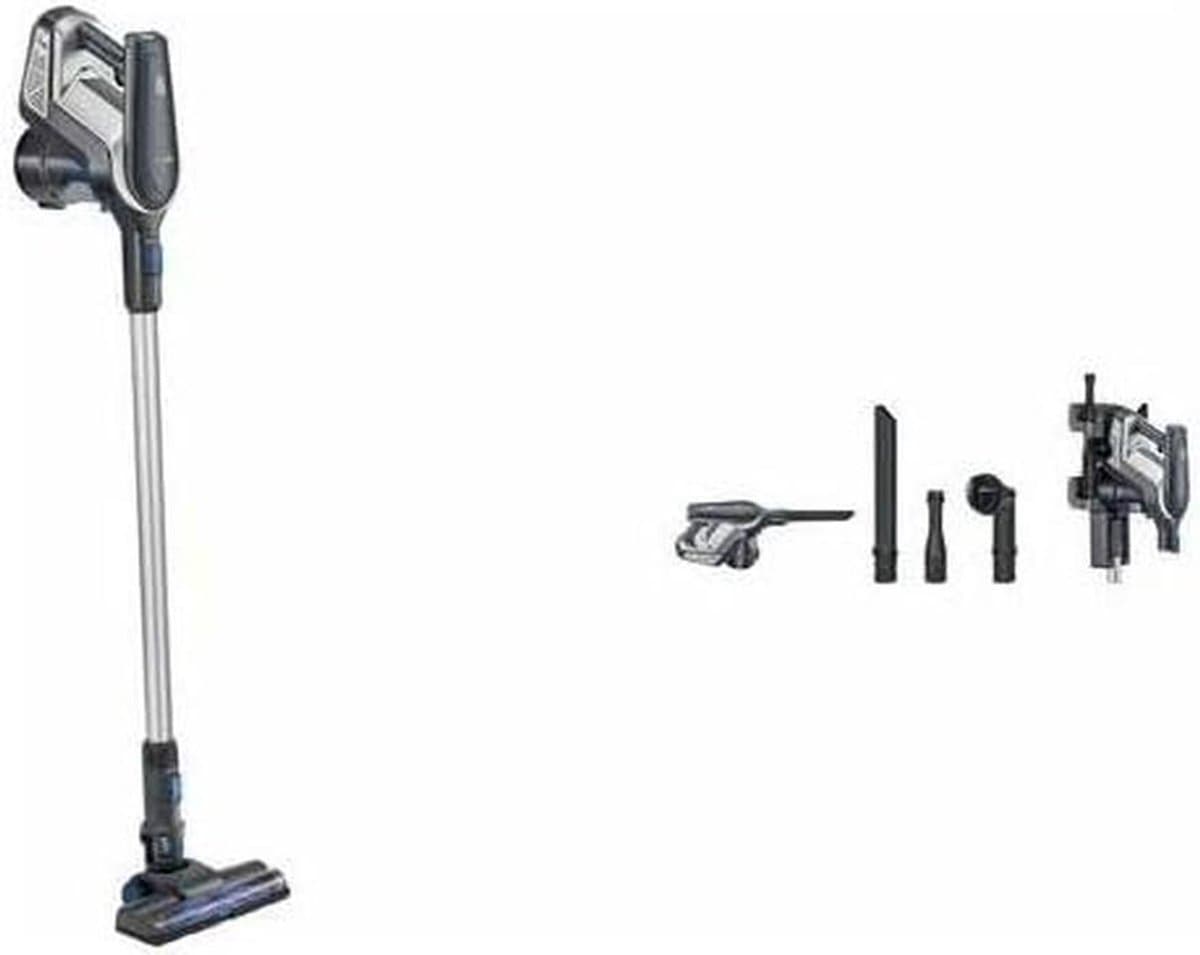 Hand- en vloerstofzuiger - 2-in-1 stofzuiger - Snel schoonmaken - Draagbaar model - 434 kg - Grijs zilver — afbeelding 1