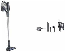 Hand- en vloerstofzuiger - 2-in-1 stofzuiger - Snel schoonmaken - Draagbaar model - 434 kg - Grijs zilver