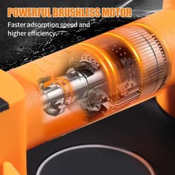 Accu-vacuümzuiger voor tegels, max. 200 kg, accu-tegellift met lcd-display, oplaadbare glaszuiger met automatische zuiging voor gladde oppervlakken — thumbnail 3