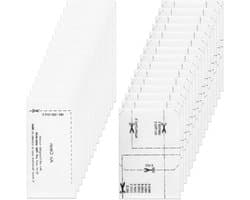 15 Stuks Luchtfilter en Voorfilter Vervangingen voor Miele Stofzuiger, Geschikt voor Classic C1 en S2000-S8999, Efficiënte Motorbescherming en Stofopvang