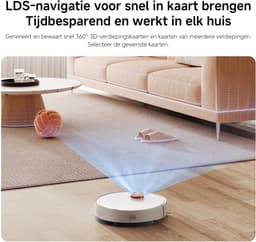 Xiaomi S40 Robotstofzuiger & Mop – 15.000 Pa Zuigkracht – Automatisch Dweilen – Slimme Navigatie — thumbnail 3