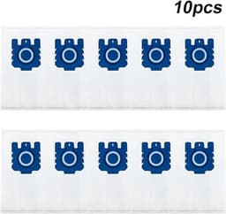 Geschikt Geschikt voor Airclean GN 3D stofzakken, Geschikt Geschikt voor Miele S2, S5, S8, Classic C1, C2, C3 serie stofzuigerzakken/filters (10-pack) — thumbnail 2