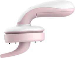 Handstofzuiger - Mini stofzuiger - Bureau schoonmaken - Oplaadbare batterij - 14 cm - Roze — thumbnail 1