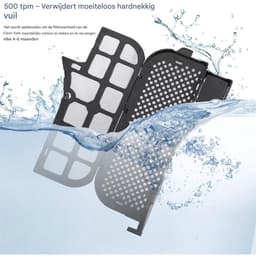 GELLDG Stofzuigeronderdelen - 3 Stuks - Reinigingsborstels en Waterfilter - Geschikt voor Roborock S8 MaxV Ultra/S8 Pro Ultra - Efficiënte Reiniging - Inclusief 2 Borstels en 1 Waterfilter — thumbnail 3