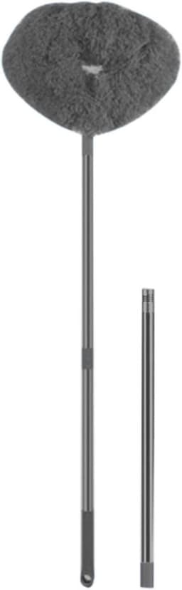 Ventilator Reiniger - Stoffer met steel - Hoge plekken poetsen - Flexibele kop - Tot 100 cm - Grijs — thumbnail 1