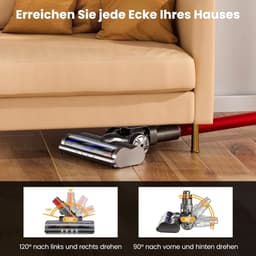 Gemotoriseerde borstel met directe aandrijving Geschikt voor Dyson V7, V8, V10, V11 en V15 stofzuigers, Geschikt voorharde vloeren en oppervlakken met kort haar. — thumbnail 2