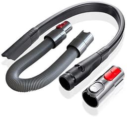 Dailygoods - Flexibel spleetmondstuk - Adapter en slang voor Dyson - Grijs - Stofzuiger accessoires - Hoogwaardige kwaliteit - Geschikt voor V7 V8 V10... — thumbnail 5