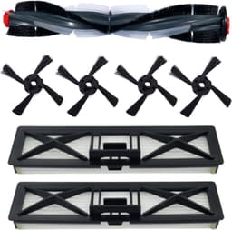 7stuks - geschikt voor Neato Botvac D Series D7 - D75 - D3 - D4 - D5 - D6 - D8 - D80 - D85 Robot Vacuum Cleaner - Accessories Kit 1 Main Brush - 4 Side Brush - 2 Ultra Performance Filter - vervanging onderdelen — thumbnail 1
