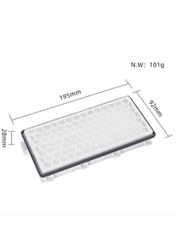 Replacements – Set van 3 Filters geschikt voor Miele AirClean SF-HA50 — thumbnail 3