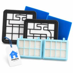 Kleanburg 6 delige Filter Set geschikt voor Philips PowerPro Compact, PowerPro Active, 5000 serie, 3000 serie, FC8010/02 — thumbnail 1