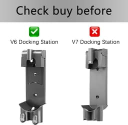 Vervangend onderdeel Geschikt voor Dyson V6/DC58/59/62/74 dockingstation - Wandmontage accessoirehouder oplaadstation — thumbnail 5