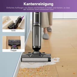 Snoerloze Stofzuiger - Vloerreiniger - Vloeren Schoonmaken - 3-in-1 Functionaliteit - 6.88 kg - Zwart — thumbnail 3