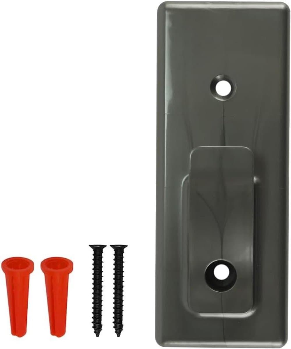 Stofzuiger Bevestiging - Muurhanger Houder - Opbergen Apparaten - Sterke Compatibiliteit - 16 x 6 cm - Wit — afbeelding 1