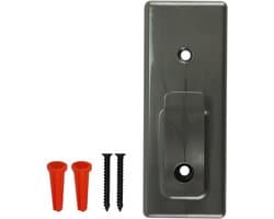 Stofzuiger Bevestiging - Muurhanger Houder - Opbergen Apparaten - Sterke Compatibiliteit - 16 x 6 cm - Wit