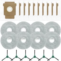 Vervangingskit Robotstofzuiger - Reinigingsonderdelen - Huis Reinigen - Geavanceerde Filtratie - 4 Stuks - Wit — thumbnail 1