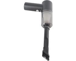 Draagbare Stofzuiger - Handreiniger - Desktop Schoonmaken - Ingebouwd LED-licht - 18x17x7 cm - Wit