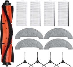 Stofzuiger Accessoire Kit - Vervangende Onderdelen Set - Robotstofzuiger Onderhoud - Specifiek voor RV1 Modellen - 190 g - Zoals afgebeeld — thumbnail 1