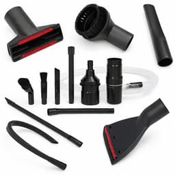 SILLAR Stofzuiger Opzetstukken Set - 32 mm / 35 mm -Universele - Mini Mondstukken, Kierenzuiger, Meubelborstel & Flexibele Slang - 5 stk — thumbnail 1