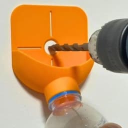 Boorstofzuiger Opvangbak - Gipsplaat Stofzuiger - Stofvrij Boren - Effectieve Stofafzuiging - Voor 35mm Mondstuk - Oranje — thumbnail 3