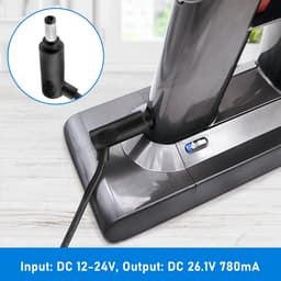 Shopcentral - 35 W autolader - Voor Dyson stofzuiger - Duurzaam en betrouwbaar - Zwart - Geschikt voor V7 V6 V8 DC58 DC59 - 1,8 meter kabel - Hoogwaard... — thumbnail 4