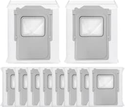 10 stuks stofzuigerzakken van 3,5 liter - compatibel met het automatische leegstation van de DJI ROMO P/A/S-serie - met ultrafijne filtratie — thumbnail 5