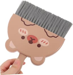 Reinigingsset Bezem Stoffer - Mini Veegset - Bureau Schoonmaken - Compact Ontwerp - 23 cm - Afgebeeld — thumbnail 5