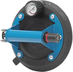 Vacuümzuignap Glaslift - Zuignap met Handvat - Zware Objecten Verplaatsen - Veiligheidsindicatie Rode Lijn - 8 inch - Blauw Zwart — thumbnail 3