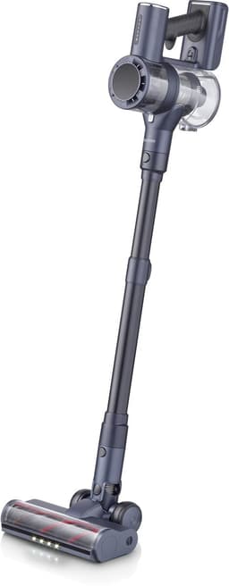 Severin HV 7175 S-POWER Olymp Snoerloze Stofzuiger – 19.000 Pa – Steelstofzuiger met LED-verlichting – 35 min accuduur – Blauw/Metallic — thumbnail 1