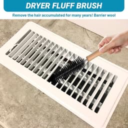Reinigingsset geschikt voor drogerventilatie - 80 cm Flexibele Vacuüm Slang - Pluis Verwijderaar - Flexibele spleetzuigmond - Efficiënte Reiniging - voor Wasruimte en Huisonderhoud — thumbnail 5