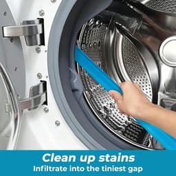 Reinigingsset geschikt voor drogerventilatie - 80 cm Flexibele Vacuüm Slang - Pluis Verwijderaar - Flexibele spleetzuigmond - Efficiënte Reiniging - voor Wasruimte en Huisonderhoud — thumbnail 4