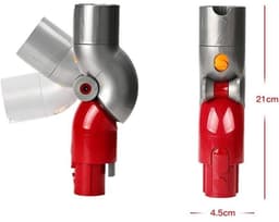 Adapter voor Draadloze Stofzuiger - Snelle Ontgrendeling, Buigbare Aansluiting en Onderste Adapter - Geschikt voor V7, V8, V10, V11, V15, Flexibele Reserveonderdelen — thumbnail 4