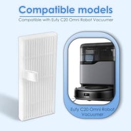 PromoHome 12x HEPA-filter voor C20 Omni Robot Stofzuiger - Vervangingsset met Accessoires — thumbnail 5