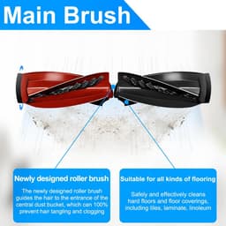 Dailygoods- Robotstofzuiger Accessoireset - 20-delige Reserveonderdelen - Compatibel met Qrevo S5V/Qrevo Curve/Qrevo Edge - Onderhoudsset - Hoogwaardige Kwaliteit - Stofzuigerrobot — thumbnail 4