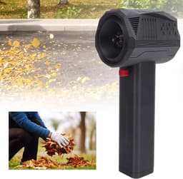 Elektrische Luchtdoek - Turbo Ventilator Bladblazer - Stof Verwijderen - Borstelloze Motor - 32000 mAh Batterij - Zwart — thumbnail 4