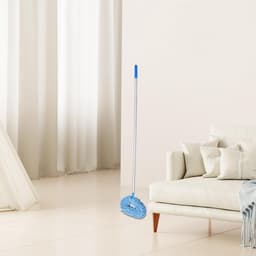 Plafondventilator Reiniger - Stofborstel - Hoge Oppervlakken Reinigen - Uitschuifbare Steel - 140 cm - Blauw — thumbnail 3