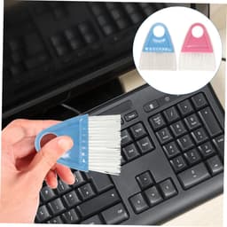 Bezem Stoffer - Reinigingsset - Bureau Opruimen - Compact Ontwerp - 75 Gram - Willekeurig — thumbnail 3