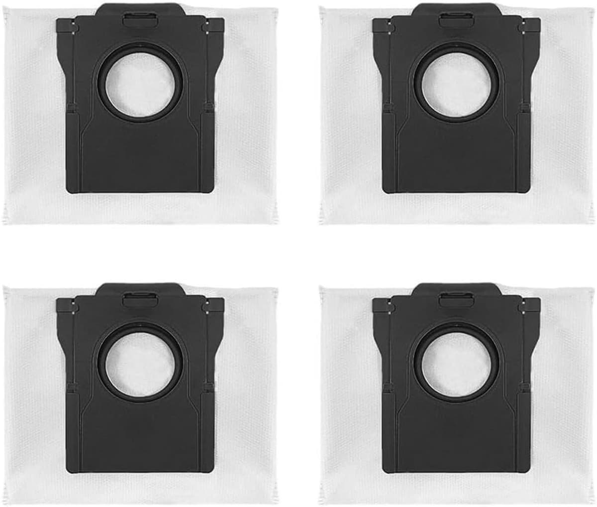 4 x Vervangende stofzuigerzakken geschikt voor Dreame D20 Pro Plus-stofzuiger — afbeelding 1