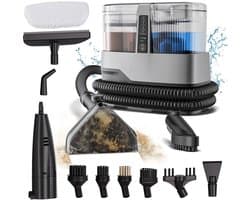 Stoomstofzuiger 13-in-1 - 1800 W Stoomvermogen - 17000 Pa Zuigkracht - Voor Bekleding En Tapijt - Huisdiervriendelijk