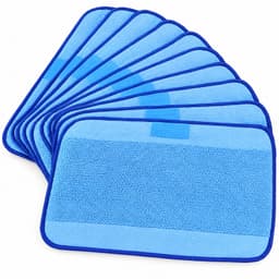 BukkitBow - Vervangende Dweilpads - Microvezel Dweildoeken Robotstofzuiger - Geschikt voor iRobot Braava 4200/5200/5200C/380/380T - 10 Stuks — thumbnail 1