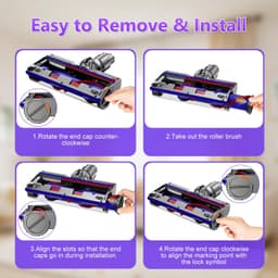 Elektrische borstel - voor Dyson V7, V8, V10, V11, V15 — thumbnail 2
