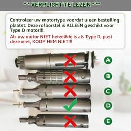 Borstelrol - Geschikt voor Dyson V6 en oude V7 - 45 mm — thumbnail 2