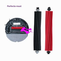 Hoofdborstel set - 2 stuks - voor S8/S8+/S8 Pro Ultra — thumbnail 5