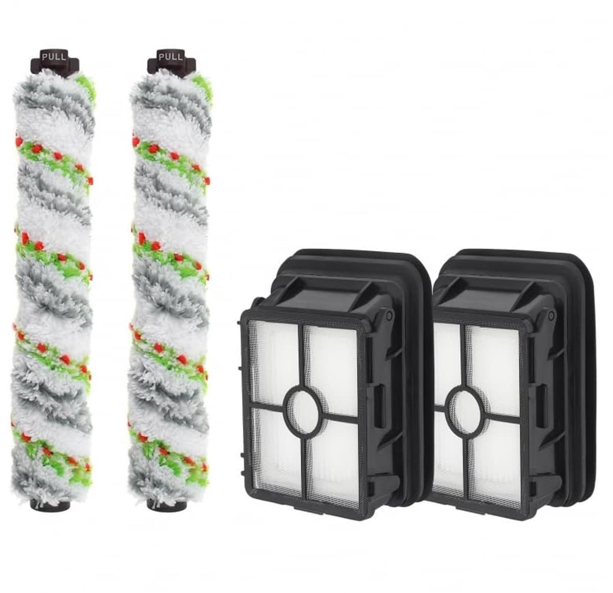 Borstelrollen en filters - 4 stuks - Compatibel met CrossWave — afbeelding 1
