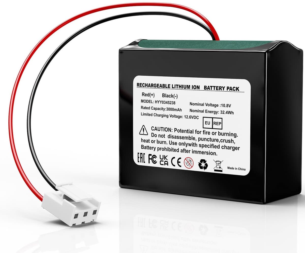 Stofzuigeraccu - 3000 mAh - 10,8 V - voor Scuba SE — afbeelding 1