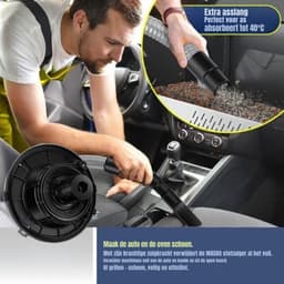 Levo® Bouwstofzuiger - Bouwstofzuiger Zonder Zak - Grijs - 70dB - 32cm x 32cm x 64cm — thumbnail 4