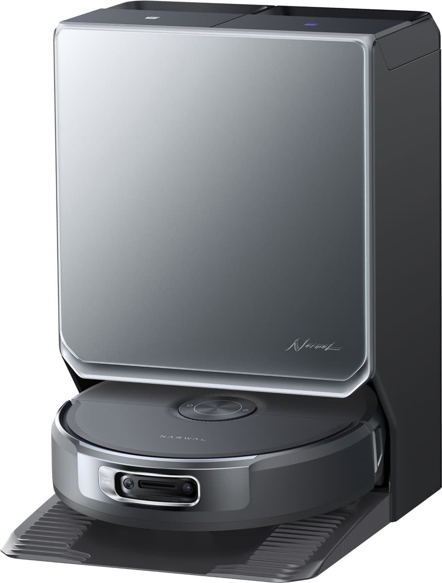 Narwal Flow 2 Complete Robotstofzuiger met Dweilfunctie - 31.000 Pa - Zelfreinigend all-in-one Basisstation - Zwart - Met Extra Accessoires — afbeelding 1