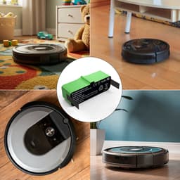 Batterij voor robotstofzuigers Roomba 960, 890, 860, 695, 680, 690, 675 - 6400 mAh capaciteit — thumbnail 3