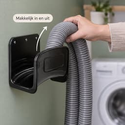Cheqo® Stofzuigerslang Ophanger - Stofzuigerslang Houder - Ophangbeugel - Wandhouder voor Stofzuiger - Stofzuigeraccessoires - Ophangsysteem - Ophanger voor Deur - Stofzuiger Organizer — thumbnail 5