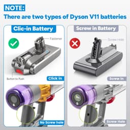 Vervangende Batterij voor Dyson V11 met Filters en Accessoires — thumbnail 2