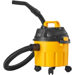 Nat- en Droogzuiger - Werkplaatsstofzuiger Alleszuiger 10 L - Piekvermogen 2 pk - Zuig- en Blaasfunctie - Met Wielen - Lichtgewicht - Voor Tapijt en Dierenhaar - Geel — thumbnail 4